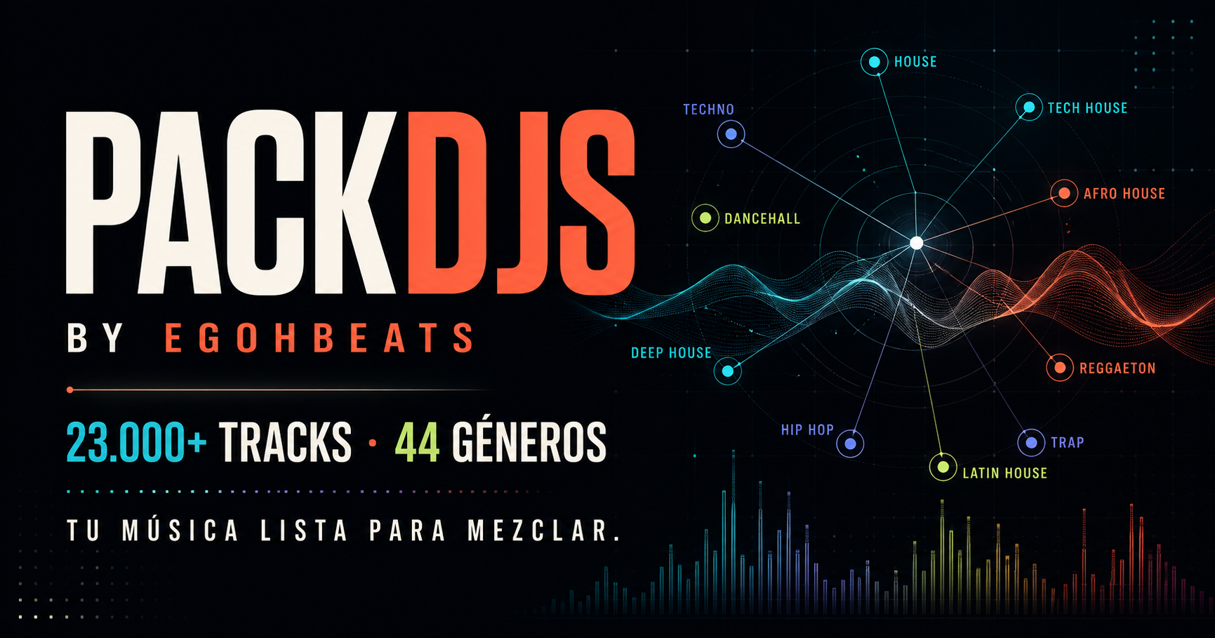 PackDJs by EGOHBeats: catálogo de música para DJs